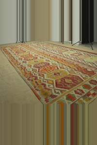 Oversized Pastel Kilim Rug 8x15 Feet 246,464 - Turkish Kilim Rug  $i