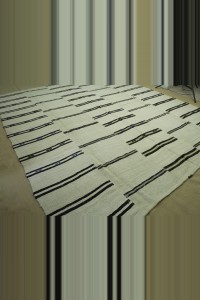 Oversized Striped Hemp Rug 10x12 Feet 305,366 - Turkish Hemp Rug  $i