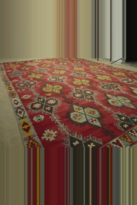 Oversized Turkish Kilim Rug from Sarkisla 10x14 Feet 290,413 - Turkish Kilim Rug  $i