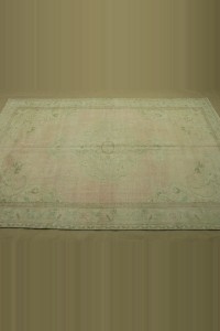 Pale Turkish Area Rug 6x10 193,297 - Oushak Rug  $i