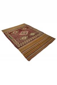 Pastel Rug Turkish Kilim Rug 5x7 Feet  153,208 - Turkish Kilim Rug  $i