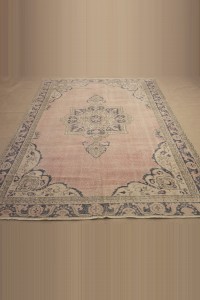 Pastel Turkish Carpet Rug 7x10 Feet  200,290 - Oushak Rug  $i