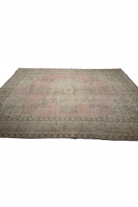 Pink Flower Pattern Oushak Rug 7x11 Feet 213,328 - Oushak Rug  $i