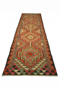 Pink Kilim Rug Runner 3x11 Feet 98,332 - Turkish Rug Runner  $i