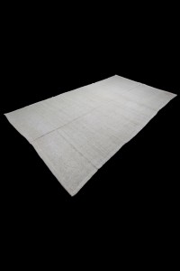 Plain White Hemp Rug 6x10 Feet 177,314 - Turkish Hemp Rug  $i