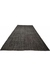 Primitive Turkish Gray Kilim Rug 8x12 Feet  230,367 - Grey Turkish Rug  $i