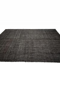 Primitive Turkish Gray Kilim Rug 8x12 Feet  230,367 - Grey Turkish Rug  $i