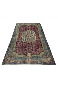 Red and Green Turkish Carpet Rug 5x8 Feet 142,242 - Turkish Carpet Rug  $i