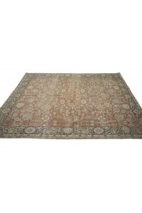 Red Blue Turkish Carpet Rug 6x9 Feet  178,265 - Oushak Rug  $i