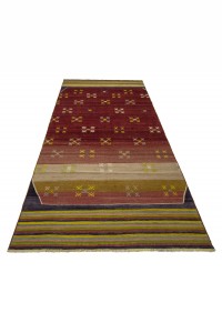 Red Kilim Rug Runner 4x8 Feet 118,252 - Turkish Rug Runner  $i