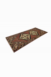 Red Turkish Oushak Rug 4x9 Feet 124,278 - Oushak Rug  $i