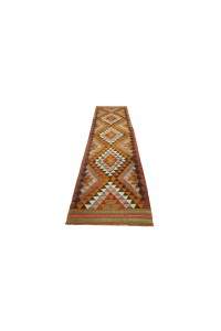 Revived Turkish Kilim Rug Runner 3x11 Feet 88,334 - Turkish Rug Runner  $i