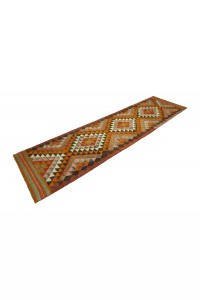 Revived Turkish Kilim Rug Runner 3x11 Feet 88,334 - Turkish Rug Runner  $i