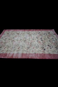 Rose Pattern Oushak Rug 4x7 Feet 110,205 - Oushak Rug  $i