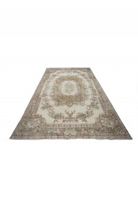 Rose Pattern Turkish Rug 6x10 Feet 181,294 - Oushak Rug  $i