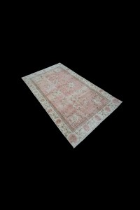 Salmon Pink Oushak Area Rug 4x6 Feet 116,194 - Oushak Rug  $i