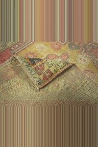 Semi Distressed Rug 4x8 116,241 - Turkish Carpet Rug  $i