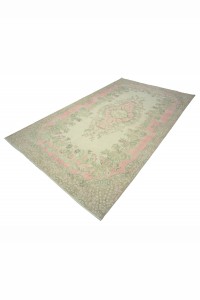 Semi Pale Oushak Rug 6x10 181,313 - Oushak Rug  $i