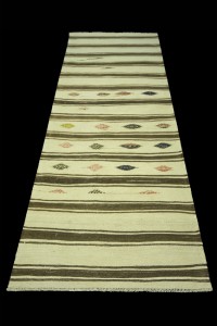 Short Hemp Rug Runner 3x8 Feet 83,240 - Turkish Rug Runner  $i