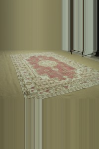 Short Pile Oushak Rug 6x10 185,310 - Oushak Rug  $i