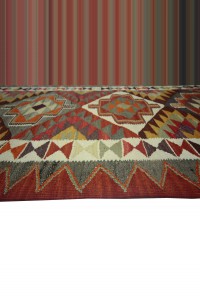 Short Runner Rug 4x8 Feet 103,253 - Turkish Rug Runner  $i