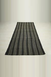 Small Size Natural Goat Hair Kilim Rug 3.5x7 106,230 - Goat Hair Rug  $i