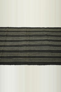 Small Size Natural Goat Hair Kilim Rug 3.5x7 106,230 - Goat Hair Rug  $i