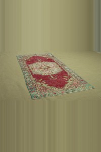 Small Turkish Rug 3x7 90,204 - Turkish Carpet Rug  $i