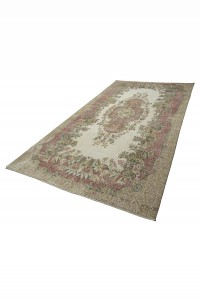 Soft Color Turkish Oushak Rug 6x10 Feet 186,305 - Oushak Rug  $i