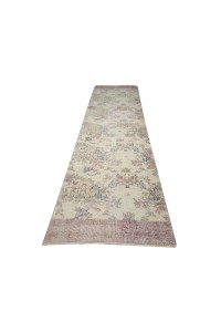 Soft Oushak Runner Rug 3x10 Feet 84,314 - Turkish Rug Runner  $i