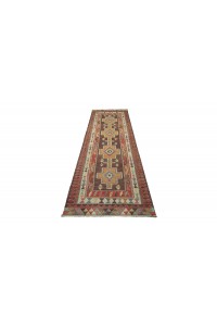 Soft Purple Kilim Rug Runner 3x10 Feet 98,304 - Turkish Rug Runner  $i