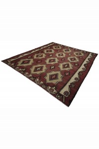 Square Turkish Rug 9x9 Feet 260,280 - Turkish Kilim Rug  $i