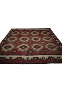 Square Turkish Rug 9x9 Feet 260,280 - Turkish Kilim Rug  $i