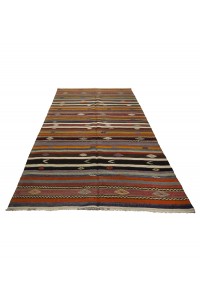 Stripe Turkish Kilim Rug 5x9 Feet  157,263 - Turkish Kilim Rug  $i