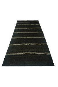 Striped Goat Hair Area Rug 6x12 Feet 173,350 - Goat Hair Rug  $i