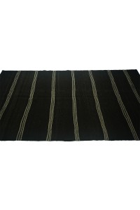 Striped Goat Hair Area Rug 6x12 Feet 173,350 - Goat Hair Rug  $i