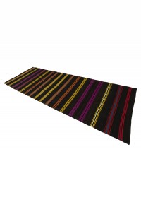 Striped Kilim Runner Rug 4x11 Feet 114,323 - Turkish Rug Runner  $i