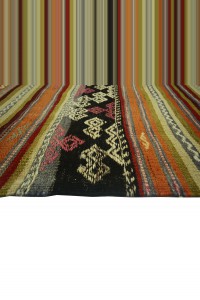 Striped Turkish Area Rug 6x10 168,300 - Turkish Kilim Rug  $i