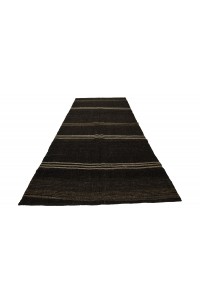 Striped Turkish Kilim Rug 5x10 Feet  163,316 - Goat Hair Rug  $i