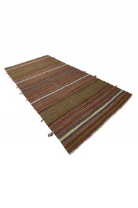 Striped Turkish Kilim Rug 5x9 Feet  158,270 - Turkish Kilim Rug  $i