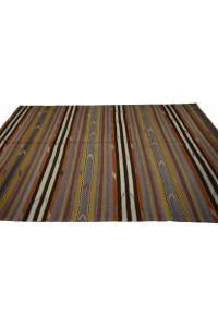 Striped Turkish Kilim Rug 6x10 Feet  175,298 - Turkish Kilim Rug  $i