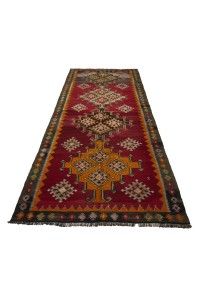 Stunning Kilim Runner Rug 4x9 Feet 122,274 - Turkish Rug Runner  $i