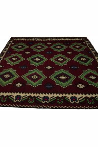 Symmetric Kilim Rug 8x10 Feet 240,290 - Turkish Kilim Rug  $i