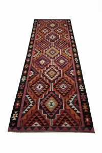 Traditional Kilim Runner Rug 4x11 Feet 103,340 - Turkish Rug Runner  $i