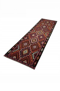 Traditional Kilim Runner Rug 4x11 Feet 103,340 - Turkish Rug Runner  $i