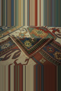 Turkish Colorful Rug 5x7  140,219 - Turkish Carpet Rug  $i