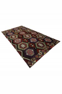 Turkish Flat Weave Kilim Rug 6x10 Feet  172,316 - Turkish Kilim Rug  $i