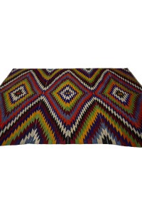 Turkish Flat Weave Kilim Rug 6x9 Feet 163,266 - Turkish Kilim Rug  $i