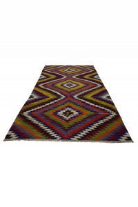 Turkish Flat Weave Kilim Rug 6x9 Feet 163,266 - Turkish Kilim Rug  $i