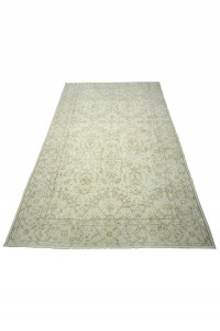 Turkish Floor Rug 5x8 Feet 145,252 - Oushak Rug  $i